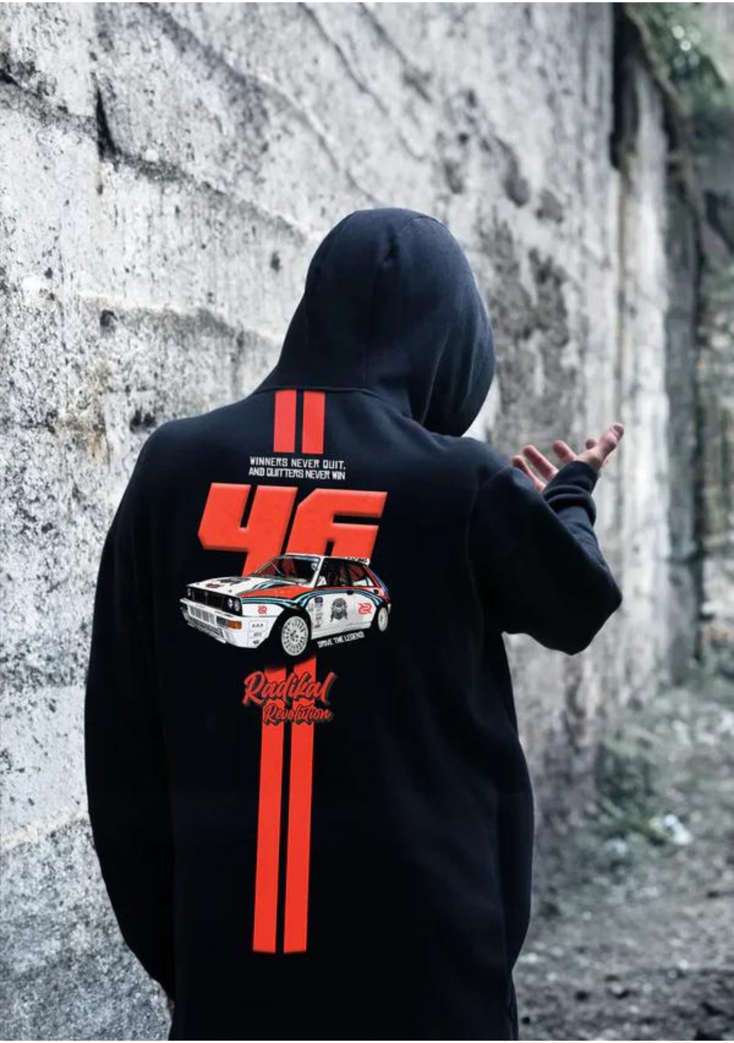 WINNERS NEVER QUIT HOODIE